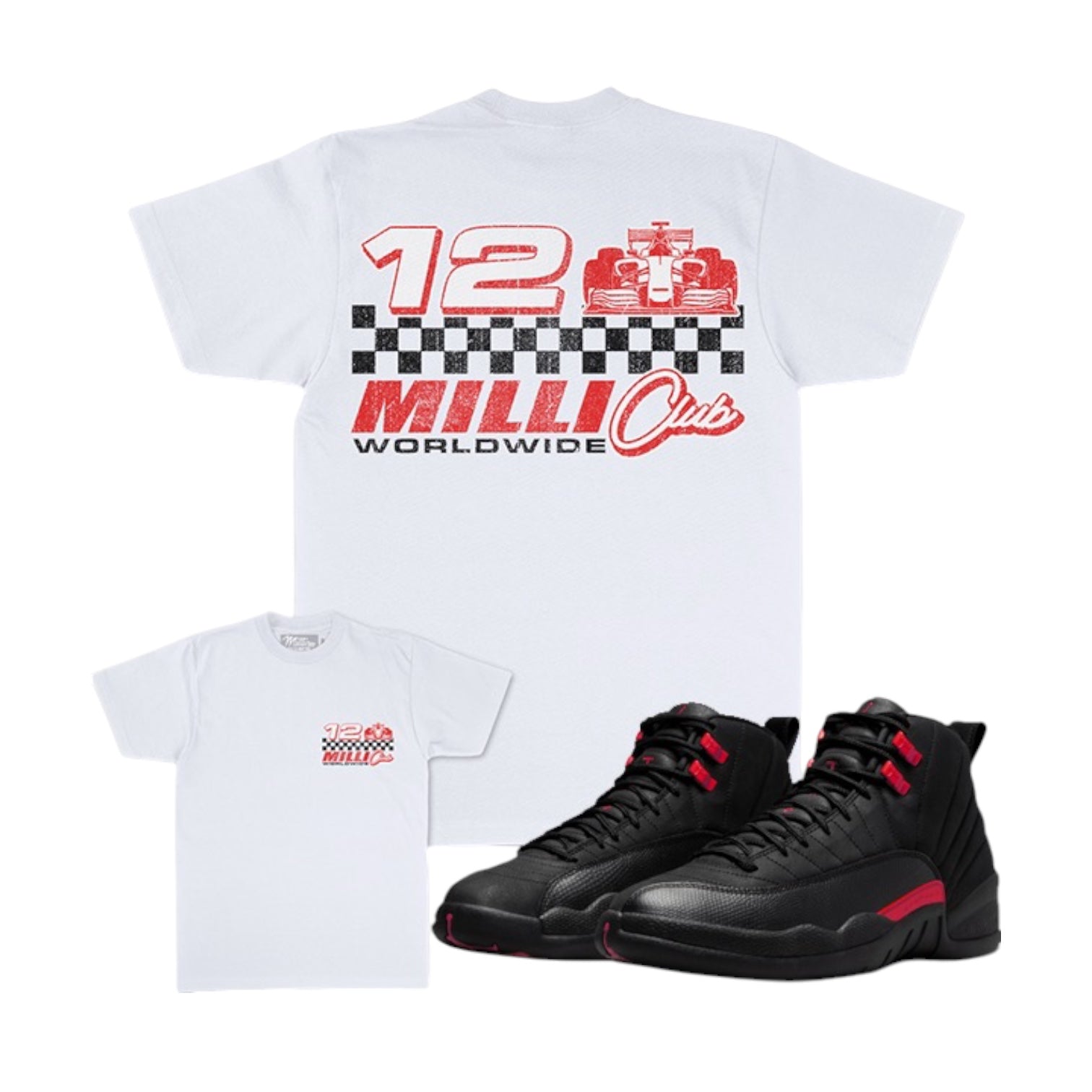 MILLION DOLLA MOTIVE: 12 Milli Club SS Tee